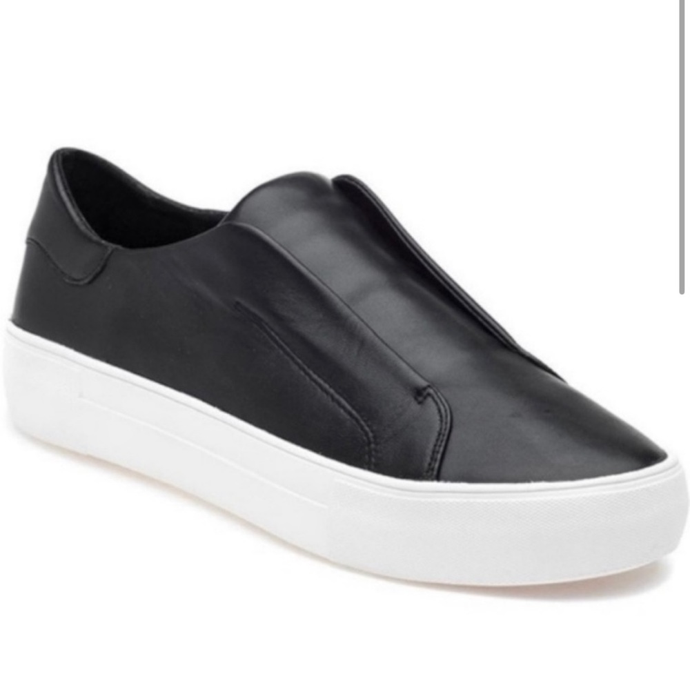 J Slides Alara NYC black sneakers size 8